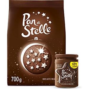 Pan di Stelle Biscotti Frollini con Cacao + Pan di Stelle Crema Spalmabile di Cacao
