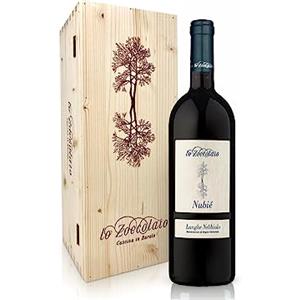 Lo Zoccolaio - Vino Rosso - Langhe Nebbiolo DOC Nubié in Cassa Legno - Confezione Regalo - 1 x 750 ml