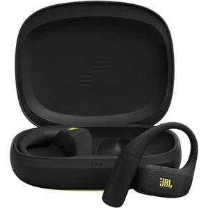 JBL Endurance Zone, Cuffie Sportive Open-Ear True Wireless, Nero/Verde | Archetto Ergonomico, Bluetooth 5.3, JBL OpenSound, 32H Autonomia, IP68 Impermeabili, Google Finder, App JBL Headphones