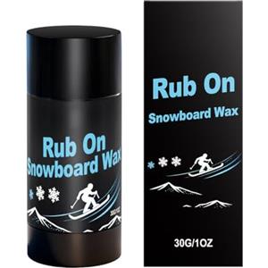 Generisch Cera portatile per sci/snowboard, cera da cross country, per la maggior parte delle temperature, facile da usare, set da cross country