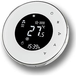 BecaSmart Serie 6000 Termostato Smart Wi-Fi Caldo/Freddo per Ventilconvettore a 4 tubi Programmabile Bianca