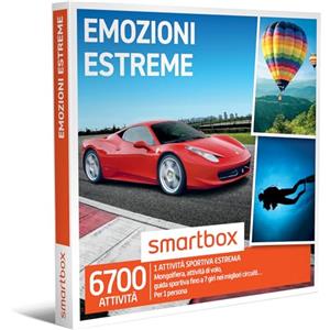 Smartbox - Cofanetto Regalo Emozione3zioni Estreme - Idea Regalo per Lui - 1 Sport estrEmozione3 per 1 Persona