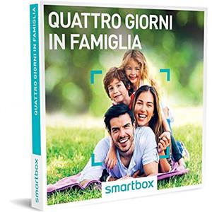 Smartbox - Cofanetto Regalo - 3 Notti in Famiglia in Europa: risate e Avventure - Idee Regalo Originale