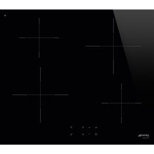 Smeg Piano cottura induzione 4 zone L 60 cm SI2641D SMEG nero