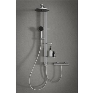 Ideal Standard Colonna doccia senza miscelatore argento