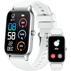 Motast Smartwatch Uomo Donna, Orologio Smartwatch 1.57" con Chiamate Bluetooth, 123+ Modalità Sportive, Notifiche, Contapassi, Sonno,Smart Watch per Android iOS