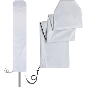AiQInu Copertura Stendibiancheria Rotante, Copristendino per Esterno Impermeabile, Resistente e Anti-Strappo, 16 x 16 x 165 cm, Copertura Protettiva per Stendino, Telo Copri Stendibiancheria
