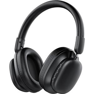 TIMU Cuffie Bluetooth Over Ear, Cuffie Wireless Bluetooth 5.4, 100 Ore di Autonomia, Audio Alta Risoluzione, 3 Modalità EQ, Pieghevoli con Microfono per Viaggi/Ufficio/PC