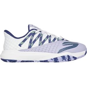 Skechers Women's Viper Court Rally Sneaker, White Leather Purple Mesh, 41 EU