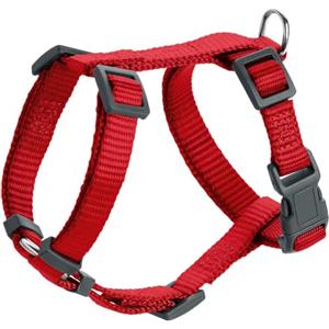 HUNTER pettorina per cane LONDON VARIO RAPID a Y, regolabile in 4 punti, con chiusura di sicurezza, resistente, leggera, facile da pulire, asciugatura rapida, colore: rosso, taglia XXS/1