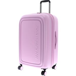 Mandarina Duck Logoduck + Trolley Medium Exp P10SZV32, Valigia Per Bagagli Unisex - Adulto, Lavanda Pastello, 45x69x32/35(LxHxW)