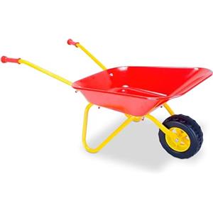 Relaxdays Carriola per Bambini, Manici gommati, A x L x P: 43 x 74 x 36 cm, Metallo, plastica