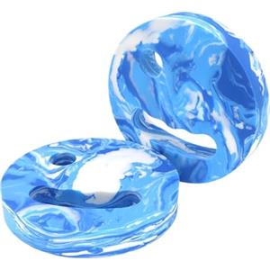 Generisch 1 paio di pagaie da allenamento in EVA per piscina, disco da allenamento a mano, per fitness, vacanze e vacanze, allenamenti estivi, sport, feste all'aperto e
