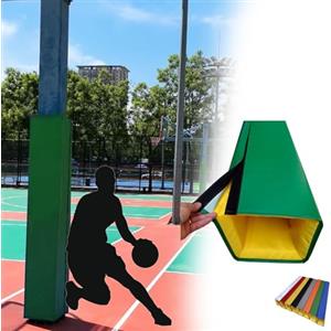 CXYZM Canestro da pallacanestro per palo quadrato, resistente ai raggi UV, cuscinetto per asta da pallavolo, protezione per pali da pallavolo