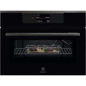 Electrolux KVLAE2XH - Forno da Incasso Elettrico Ventilato con Microonde e Grill 44 Litri Wifi Nero Classe Energetica A