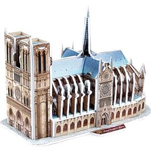 EXPLORA SCIENCES EXPLORA - Notre Dame de Paris - Puzzle 3D - 540014-39 Pezzi - Monumento Storico - Livello 2 - Senza Colla Né Forbici - Parigi - Costruzione - Regalo - Modellino - A Partire da 5 Anni