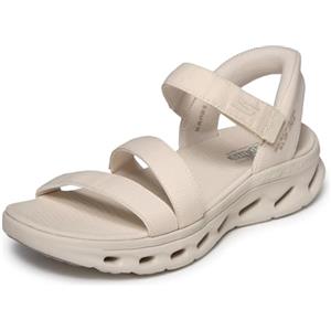 Skechers Donna Go Walk Glide-Step 2.0 Sandal Ella Slip-in ALLENATRICE, Natural, 41 EU
