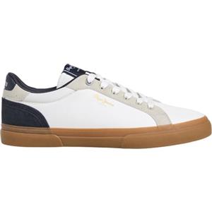Pepe Jeans Kenton City M, Sneak Uomo, Bianco Sporco, 46 EU