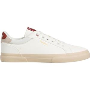 Pepe Jeans Kenton Coast M, Sneak Uomo, Beige Avorio Bianco, 44.5 EU