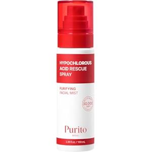 PURITO Hypochlorous Acid Facial Spray | Witch Hazel 5% + Forest Breeze | HOCl Facial Mist for Sensitive, Redness-Prone Skin | Refreshing Toner Mist | Korean Skincare, 100mL / 3.38 fl.oz