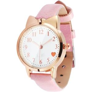 UKCOCO Elegante orologio da polso luminoso da ragazza, facile da leggere, casual, per bambini, Colore: rosa., 21.5X3CM,