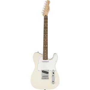 Fender Squier by Fender Affinity Series Telecaster - Chitarra Elettrica Bianco Olimpico con Tastiera in Lauro Indiano e Lezioni Gratuite su Fender Play