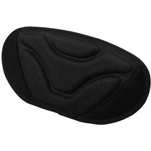 SHINEOFI Schienale per Kayak Singolo in Eva e Cotone Nero, Resistente al Sudore Supporto Schiena Comodo per attività Outdoor in Kayak
