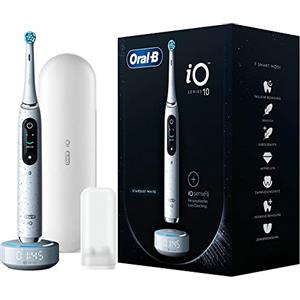ORAL-B iO Series 10 Stardust White Electric toothbrush + iO Sense charger White