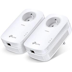 TP-Link [Vecchio Modello] TP-LINK TL Coppia di adattatori Powerline bianco CPL