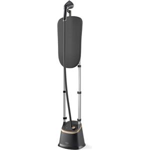 Philips Stiratrice Verticale con asse Serie 3000, 2000 W, 40 g/min, 3 modalità di vapore, serbatoio da 2 L, sistema di decalcificazione facile, grigio scuro (STE3170/80)