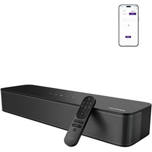 ULTIMEA 2.1 Ch Soundbar Per TV, Subwoofer Integrato, All-In-One Per PC E Giochi. App Controllo, OPT/AUX Ingressi, Montaggio A Parete