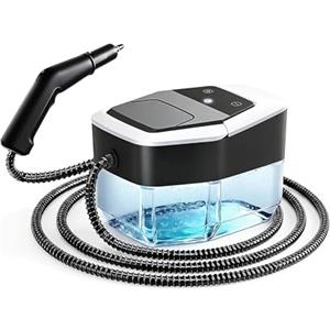 Tsebugap Pulitore a Vapore Portatile Steam Cleaner Vapore Pulizia Pistola a Vapore 6 Velocità Regolabili, 1.8L Serbatoio dell'acqua, 4 Bar, Riscaldamento in 15s