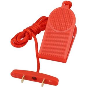 Nutup Clip magnetica di sicurezza per macchina da corsa per tapis roulant YPOO ZXCH - Dispositivo di arresto rapido rosso (rosso)