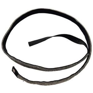 Tufgo Cinghia di trasmissione per la regolazione della spin bike, in nylon ad alta resistenza, accessorio per palestra e fitness, per la manutenzione di cyclette, larghezza 16 mm