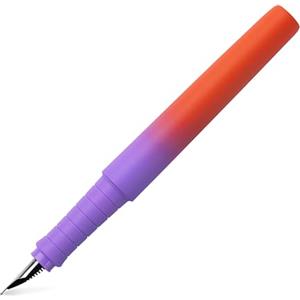 FABER-CASTELL - Penna stilografica Poly Pen Punchy Melon, pennino M