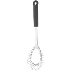 HENDI Frusta a spirale, cucchiaio magico, frullino-sbattitore a mano, frusta cucina per montare e mescolare uova, latte, farina, creme, salse, condimenti, ecc, mini miscelatore, (L)300mm, inox, PP