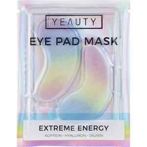 YEAUTY Extreme Energy Eye Pad Mask - Idrogel per gli occhi con caffeina, ialuronico e complesso peptidico, per occhiaie e gonfiore, 1 paio