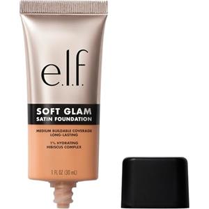 e.l.f. Soft Glam Satin Foundation, Medium Coverage, Long Lasting and Modulable for a Smooth Satin Finish, Vegan & Cruelty-Free, 35 Medium Cool