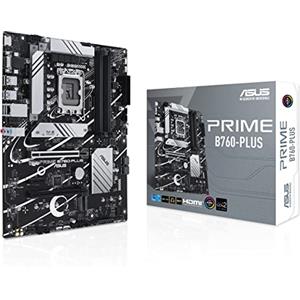 ASUS PRIME B760-PLUS, Scheda Madre Intel ATX, Slot DDR5, Nera