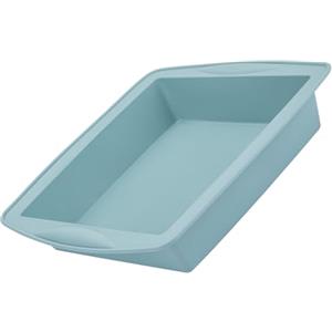 Dr. Oetker Stampo da forno per torte, dolci, brownie, resistente da -40 °C a +200 °C, stampo per torte in silicone con proprietà antiaderenti, dimensioni 28x26x5 cm