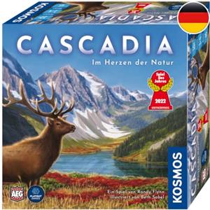 Kosmos Cascadia 682590 - Gioco da Tavolo nel Cuore della Natura, Gioco dell'anno 2022 con Elementi in Legno, Gioco familiare per 1-4 Persone dai 10 Anni