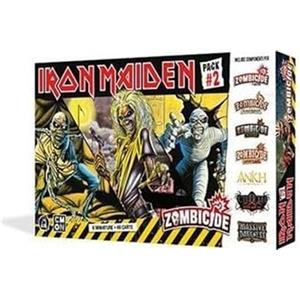 Asmodee - Zombicide, 2a Ed - Iron Maiden Pack 2, Espansione Giocco da Tavolo, Pack 2