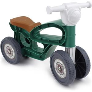 Chicos - Mini custom vintage | Moto cavalcabile 4 ruote stabile e sicura pratica per uso interno ed esterno colore verde | Da 10 mesi (36025)