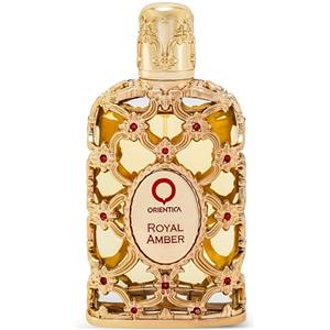 Orientica Royal Amber Eau de Parfum 80ml | Profumo Arabo di Lusso Unisex | Fragranza Ambrata, Legnosa e Floreale a Lunga Durata | Profumo Niche Premium | Elegante Idea Regalo