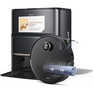 Mova Z60 Ultra Roller Complete Robot Aspirapolvere Lavapavimenti, 28000Pa, Dotato di Lavaggio HydroForce, Tecnologia AutoShield, Telaio LiftPro, Sistema StepMaster 2.0, Lavaggio con DuoSolution