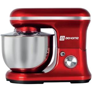 BEHOME Impastatrice Planetaria Professionale 1200W 5L | 6 Velocità regolabili, Funzione Pulse | Frusta per impastare, grancio impastatore, frusta per mescolare