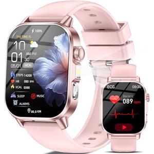 Marsyu 2026 Nuovo Smartwatch Donna con ECG&Pressione Sanguigna/Sonno/Acido Urico