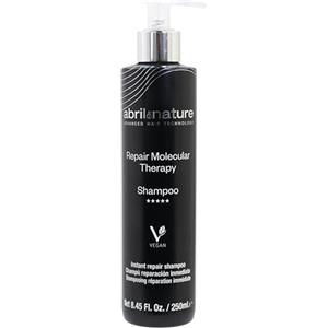 abril et nature - Shampoo Professionale Molecular Therapy - Per Capelli Danneggiati, Trattati o Invecchiati - Ristruttura, Ripara e Riempe la Fibra Capillare - Capelli Sani e Forti - 250 ml
