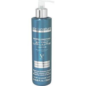 abril et nature - Shampoo Volumizzante Per Capelli Fini, Formula Leggera, Shampoo Volumizzante, Con Acido Ialuronico, Capelli Morbidi e Voluminosi, 250 ml