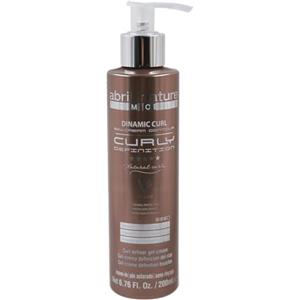 abril et nature - Crema per Capelli Ricci Senza Risciacquo, Dinamic Curl Cream, Ricci Perfetti, Crema Styling Modellante con Fissaggio Forte, 200 ml